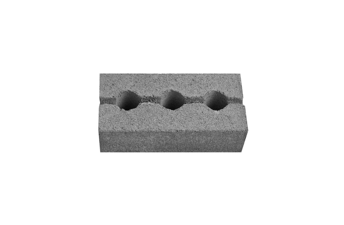 3 Hole Concrete Brick